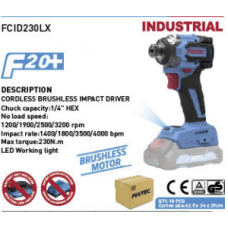 Cordless Brushless Impact Driver 